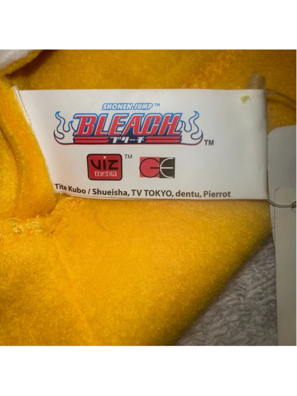 NOS Vintage 2000s Hot Topic Shonen Jump Bleach Child’s Fleece Lion Hat